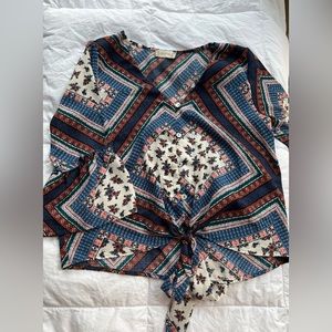 CUTE print blouse!